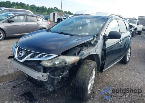 2011 Nissan Murano Sv z USA, uszkodzony, nr VIN JN8AZ1MWXBW179425